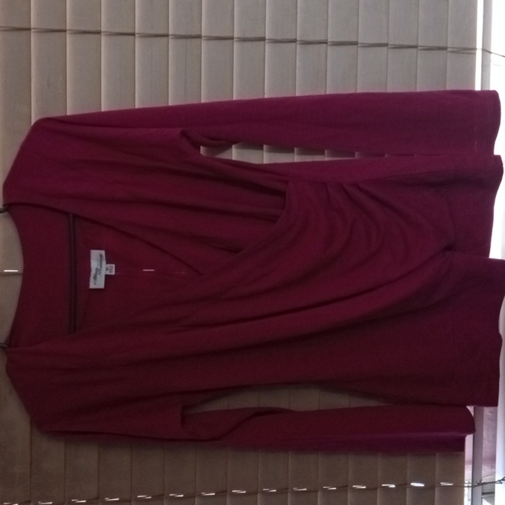 Long sleeve throw over